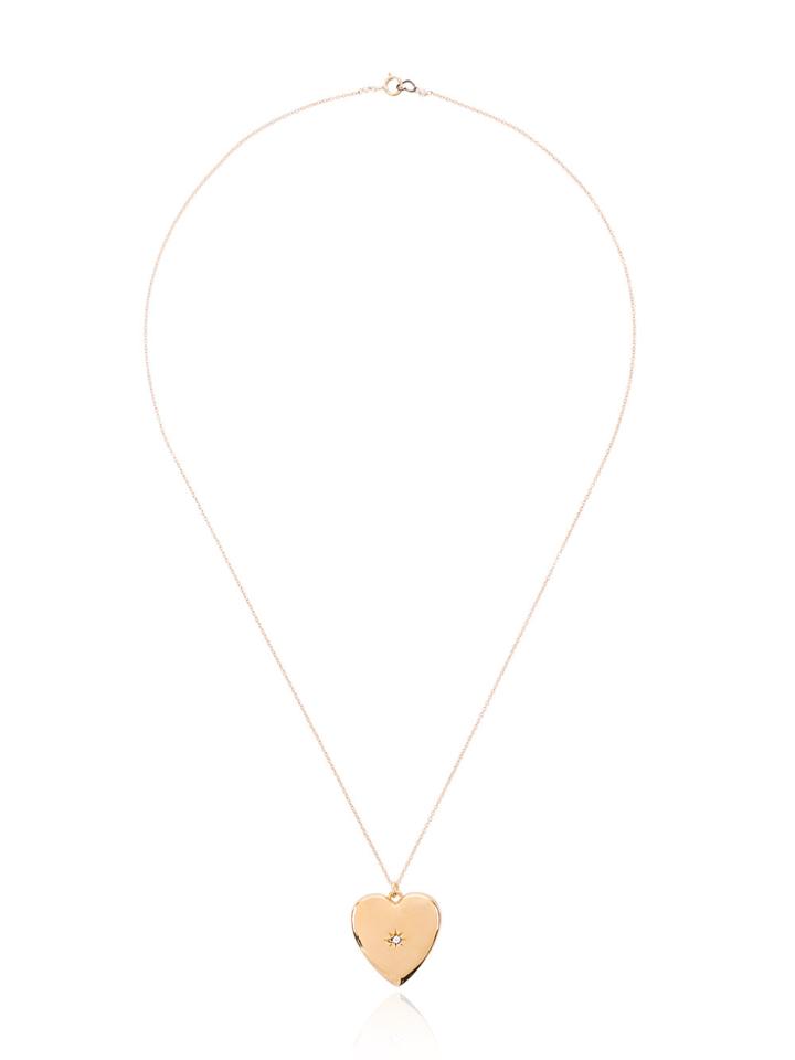Sasha Samuel 14k Gold Plated Anouk Locket - Metallic