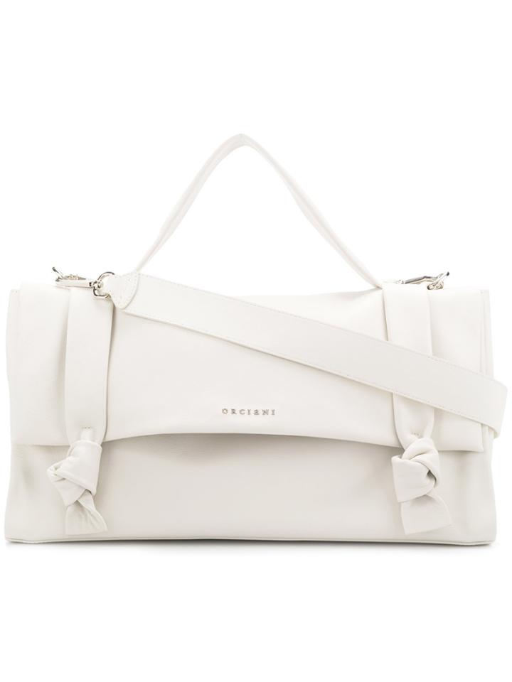 Orciani Structured Tote Bag - Nude & Neutrals