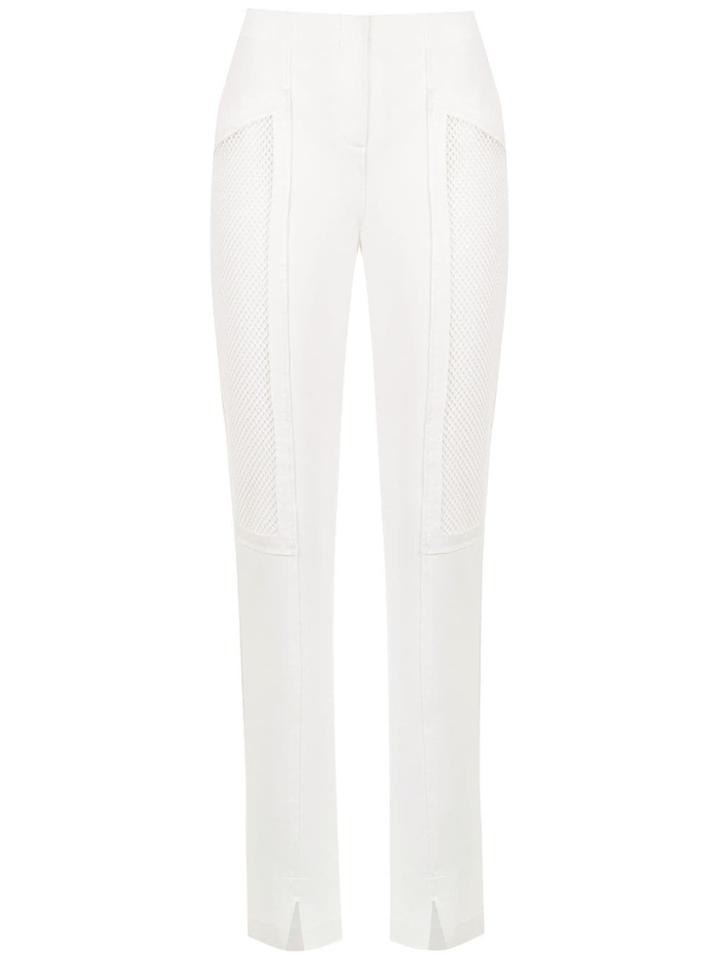 Mara Mac Panelled Trousers - White