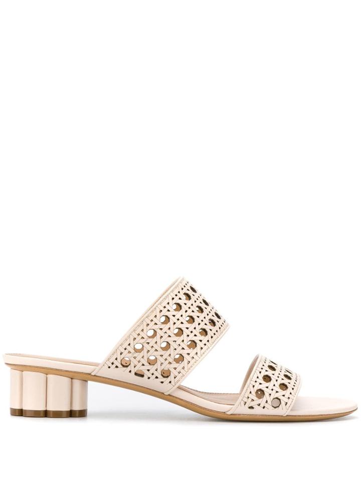 Salvatore Ferragamo Belluno Sandals - Neutrals