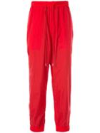 Juun.j Cargo Trousers - Red