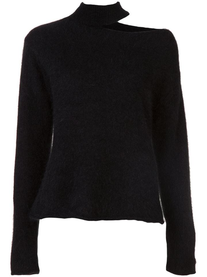 Rta Cut Out Detail Jumper - Black