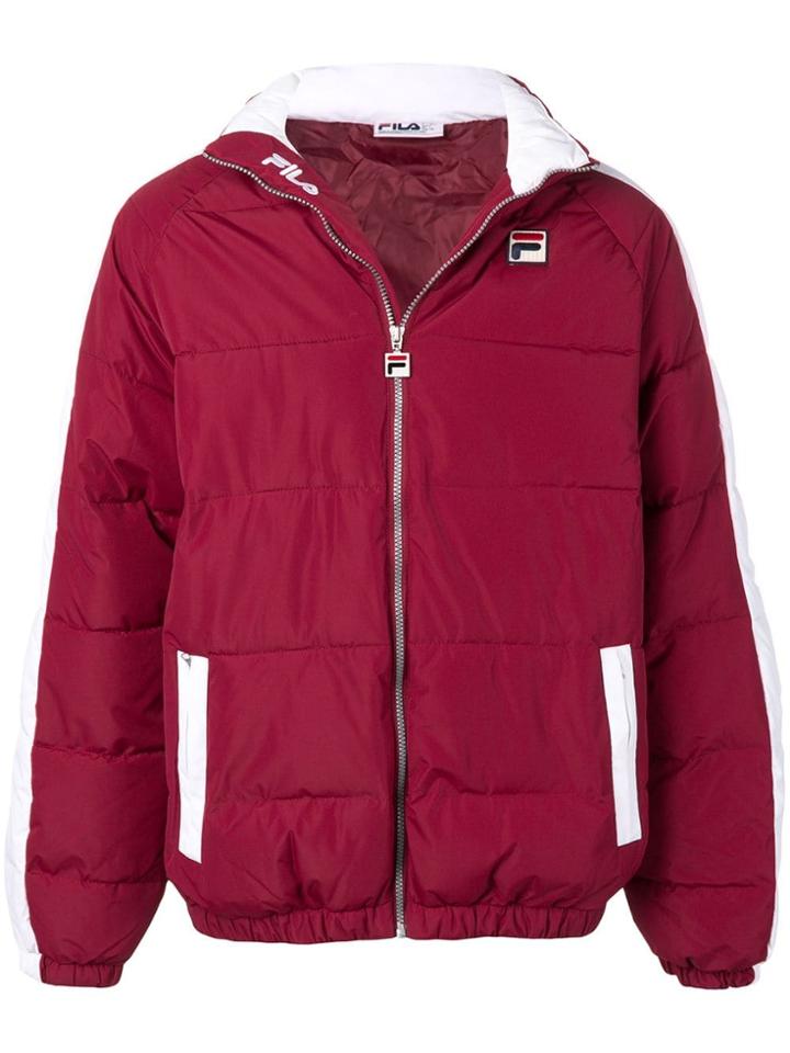 Fila Ledger Archive Puffer Jacket - Red