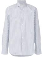 Xacus Striped Shirt - Blue