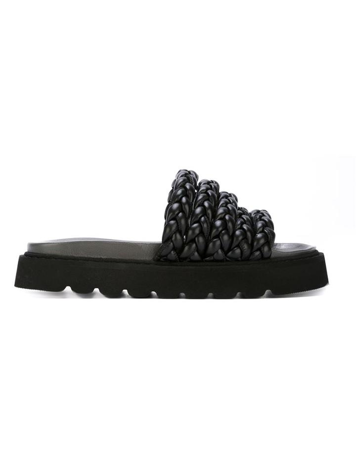 Bruno Bordese Braided Strap Sandals