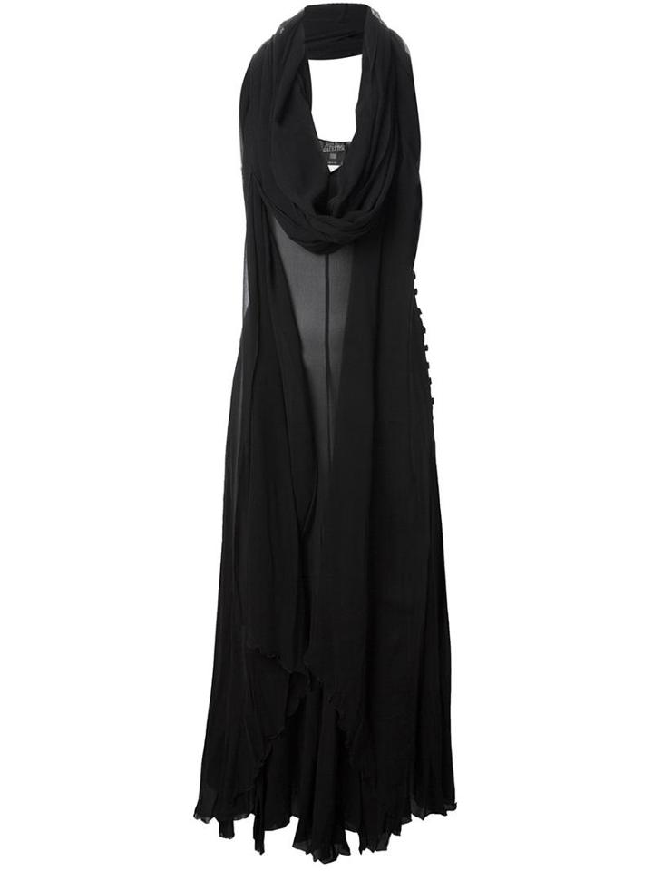 Jean Paul Gaultier Vintage Scarf Detail Dress