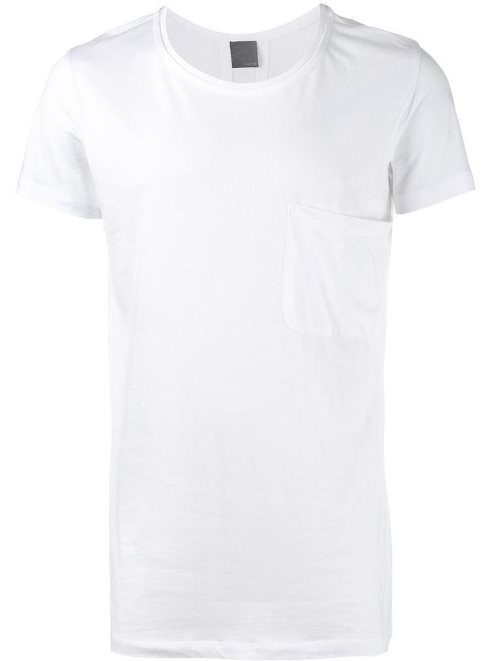 Lot78 Classic Pocket T-shirt, Men's, Size: Small, White, Cotton/modal
