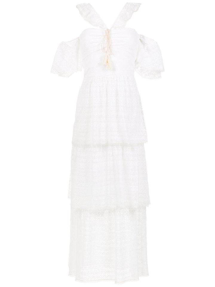 Nk Long Lace Dress - White