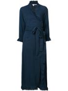 Rhode Resort Wrap Maxi Dress - Blue
