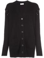 Beau Souci 'cel' Cardigan, Women's, Size: Medium, Black, Cashmere