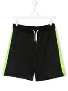 Diadora Junior Teen Side Band Track Shorts - Black