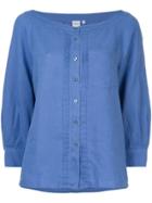 Aspesi Fitted Button-down Cardigan - Blue