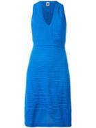 M Missoni Knitted Mini Dress, Women's, Size: 40, Blue, Viscose/polyester/polyamide/polyester