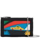 Prada Car Patch Clutch - Black