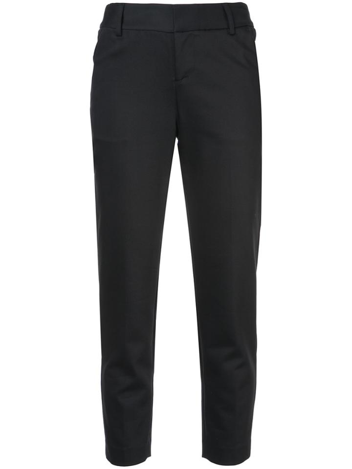 Alice+olivia Tailored Slim-fit Trousers - Black