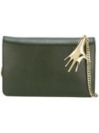 Petar Petrov Metallic-embellished Bag, Women's, Green, Nappa Leather