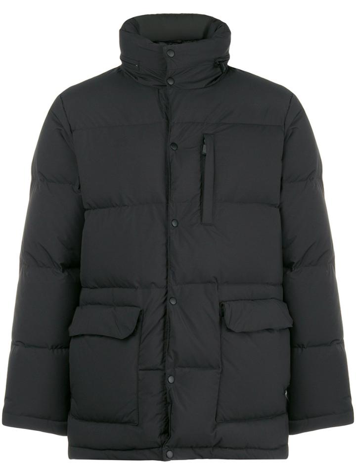Aspesi Hooded Padded Jacket - Black