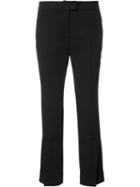 Christopher Kane Slim Trousers, Women's, Size: 40, Black, Virgin Wool