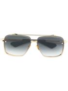 Dita Eyewear Square Gradient Sunglasses - Gold