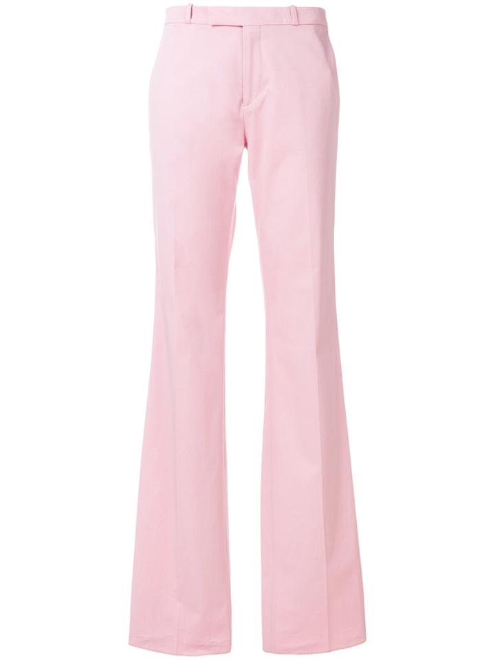 Etro Flared Trousers - Pink & Purple