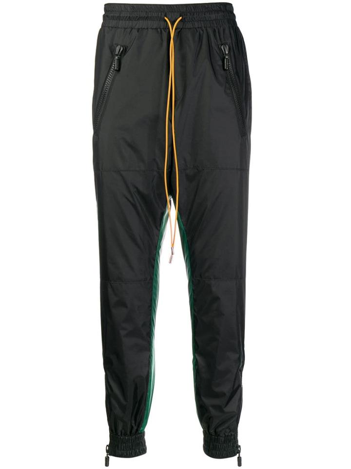 Rhude Drop-crotch Track Pants - Black