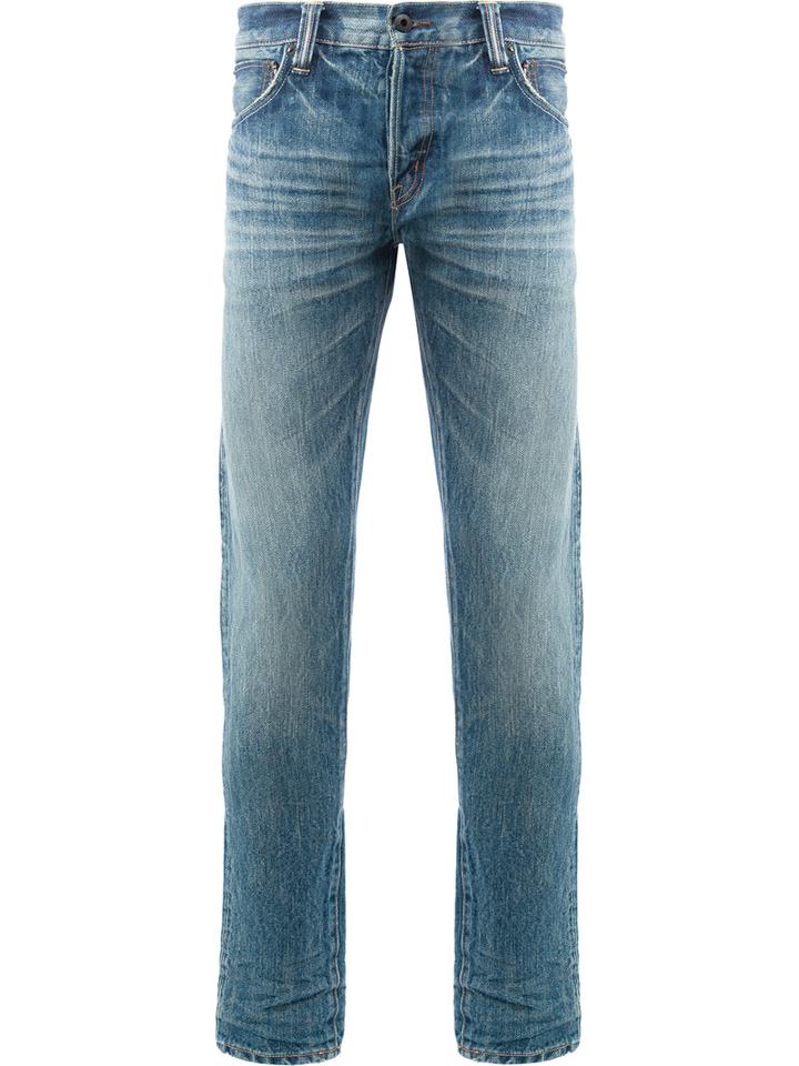Mastercraft Union - Fade Wash Skinny Jeans - Men - Cotton/paper - 32, Blue, Cotton/paper