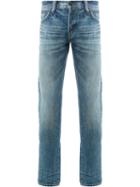 Mastercraft Union - Fade Wash Skinny Jeans - Men - Cotton/paper - 32, Blue, Cotton/paper