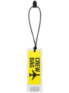 Maison Margiela Crew Bag Printed Luggage Tag - Yellow & Orange
