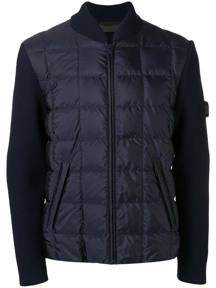 Prada Padded Body Jacket - Blue