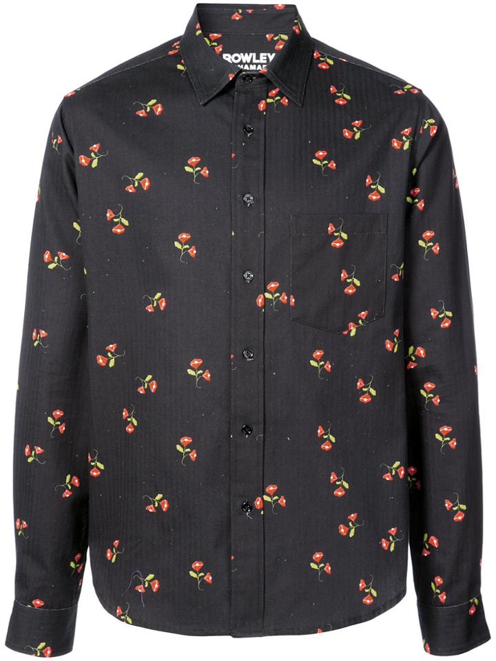 Cynthia Rowley Cynthia Rowley X Garrett Mcnamara Floral Galaxy Shirt -