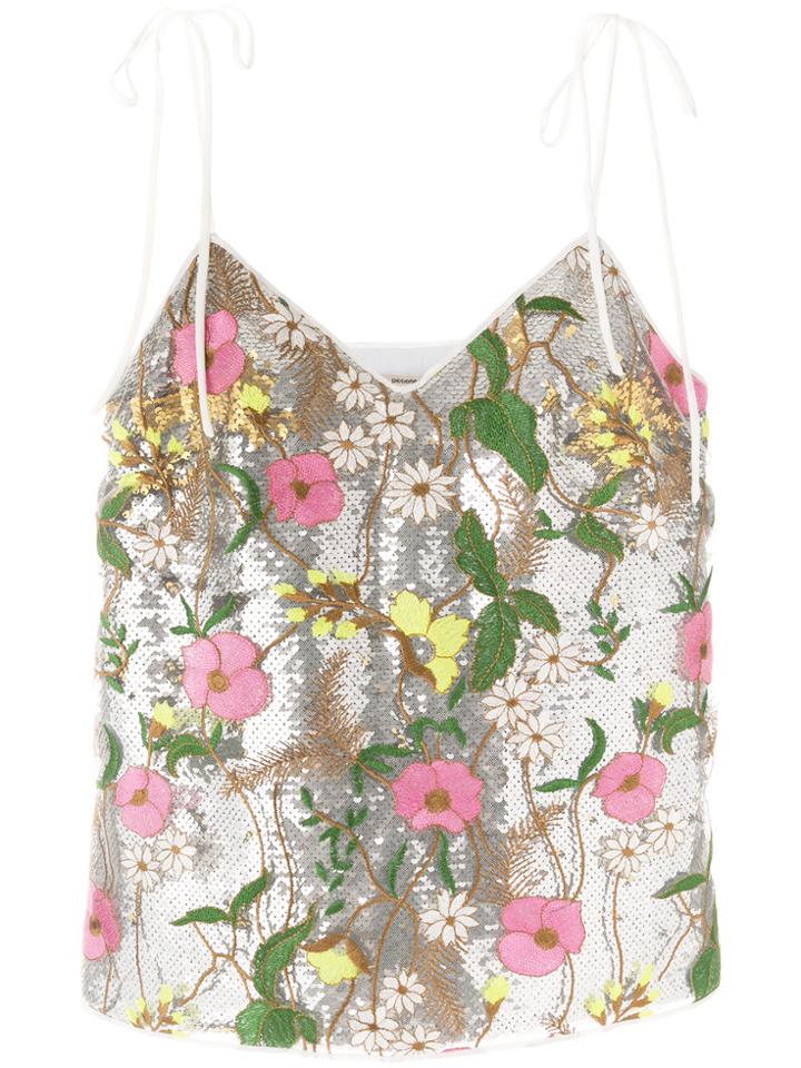 Piccione. Piccione Sequin Cami Top - Multicolour