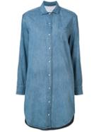 Rag & Bone /jean Denim Shirt Dress, Women's, Size: Small, Blue, Cotton/silk