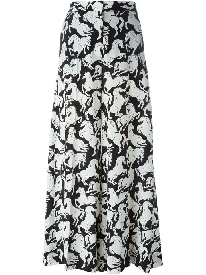Stella Mccartney Horse Print Trousers