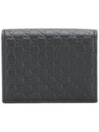 Gucci Signature Bi-fold Card Case - Black