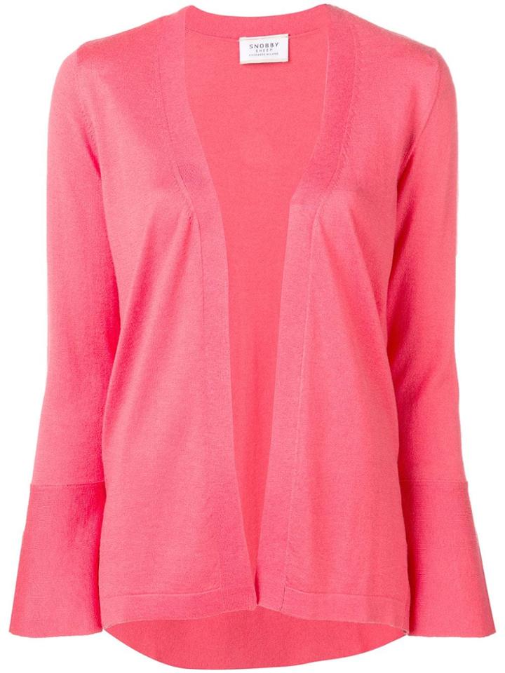 Snobby Sheep Open Cardigan - Pink