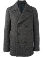 The Gigi Double Breasted Coat, Men's, Size: 48, Grey, Virgin Wool/alpaca/cotton/acetate