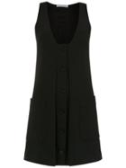 Nk Pocket Playsuit - Black