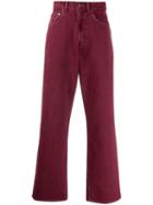 Our Legacy Third Cut Straight-leg Jeans - Red