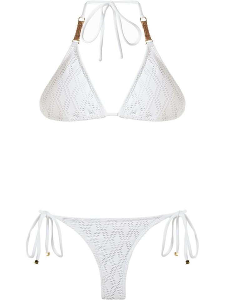 Lygia & Nanny Lace Triangle Bikini Set