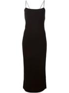 T By Alexander Wang Cross Strap Midi Dress