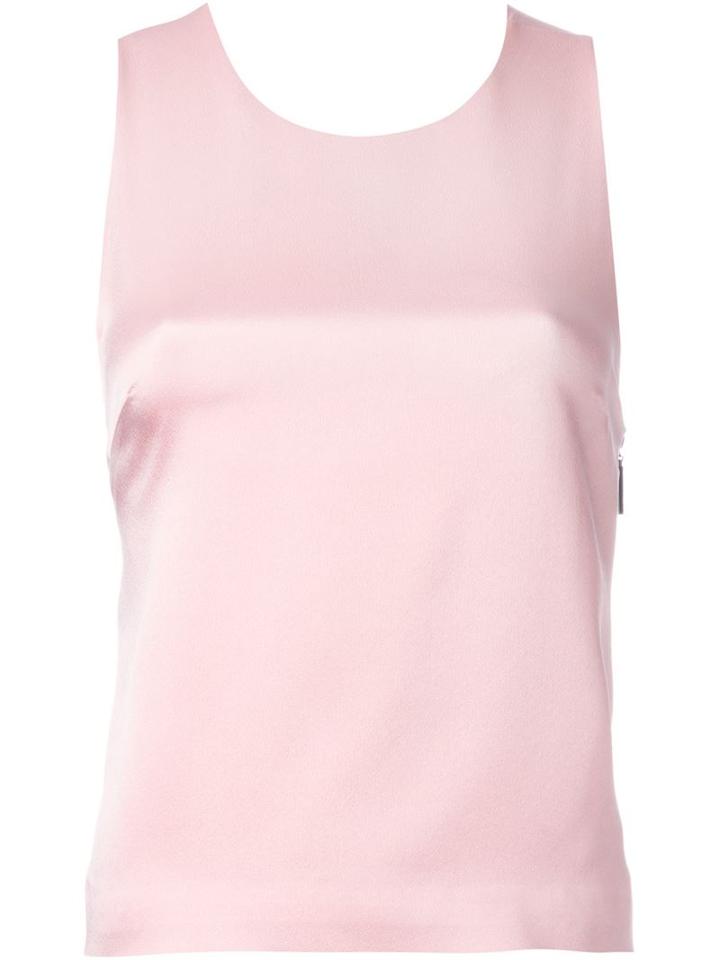 Msgm Colour Block Halterneck Tank Top