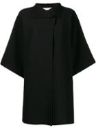 Harris Wharf London Wide Sleeve Oversized Coat - Black