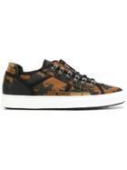 Dsquared2 Camouflage Zip Sneakers - Green