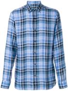 Z Zegna Plaid Shirt - Blue