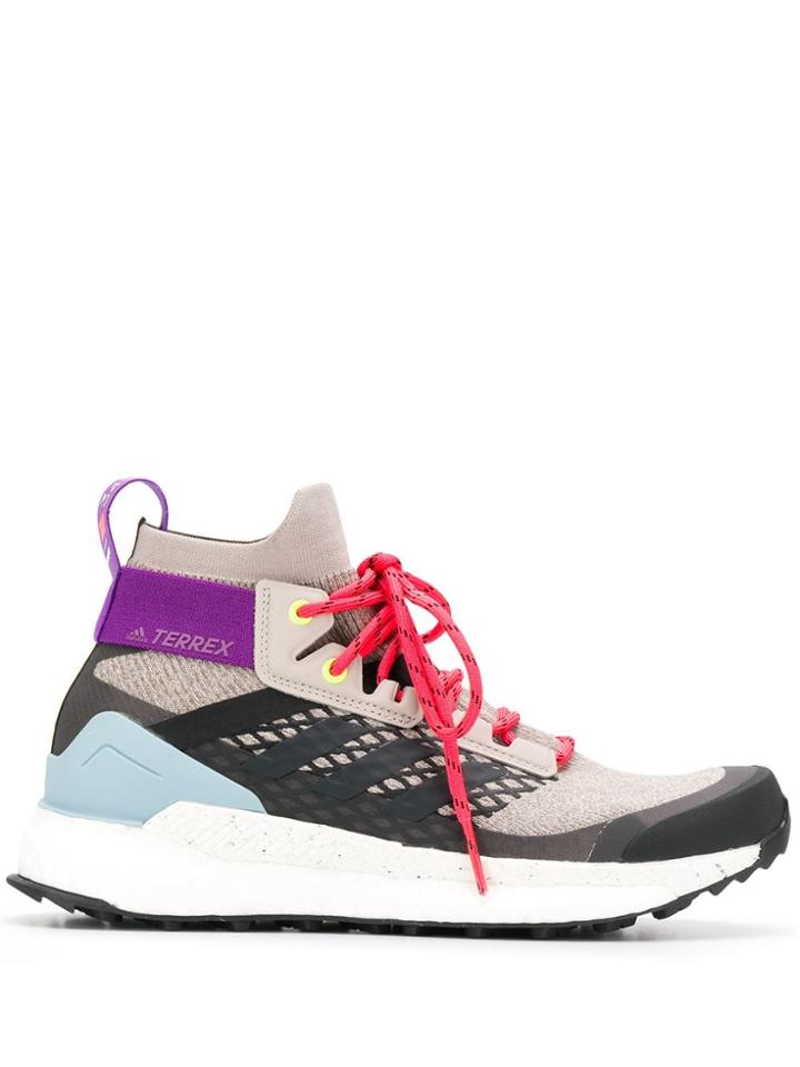 Adidas Terrex Free Hiker High Top Sneakers - Grey