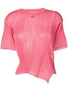 Courrèges Knitted Top - Pink