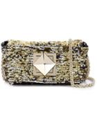 Sonia Rykiel Sequined Cross Body Bag, Women's, Grey
