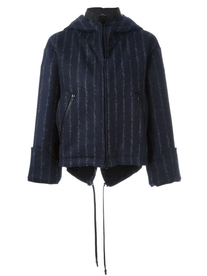 Cédric Charlier Cropped Hooded Parka