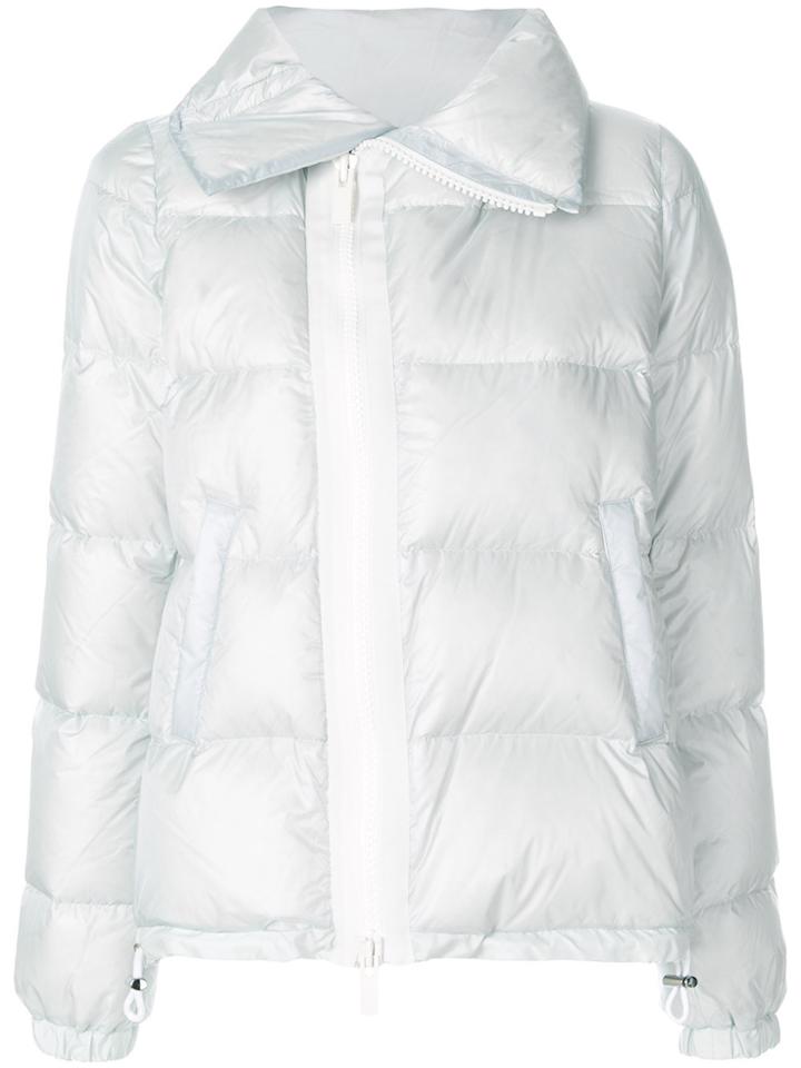Sacai Wide Collar Puffer Jacket - White