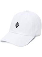 Marcelo Burlon County Of Milan Embroidered Detail Baseball Hat - White